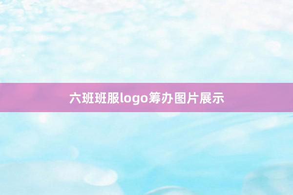 六班班服logo筹办图片展示